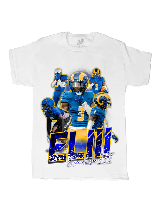 Eugene Liger III Initials Oversize Print