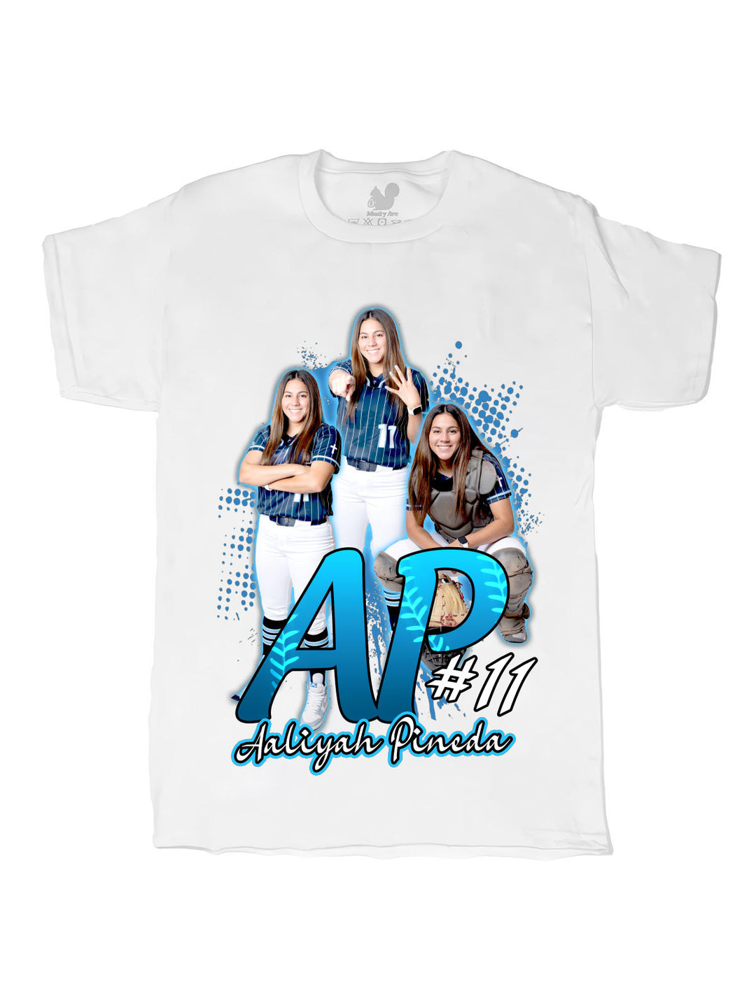 Aaliyah Pineda Initials Oversize Print