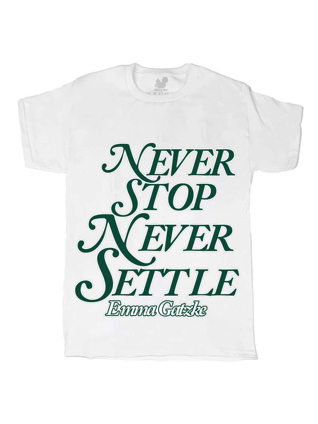 Never Stop Never Settle Oversize Print