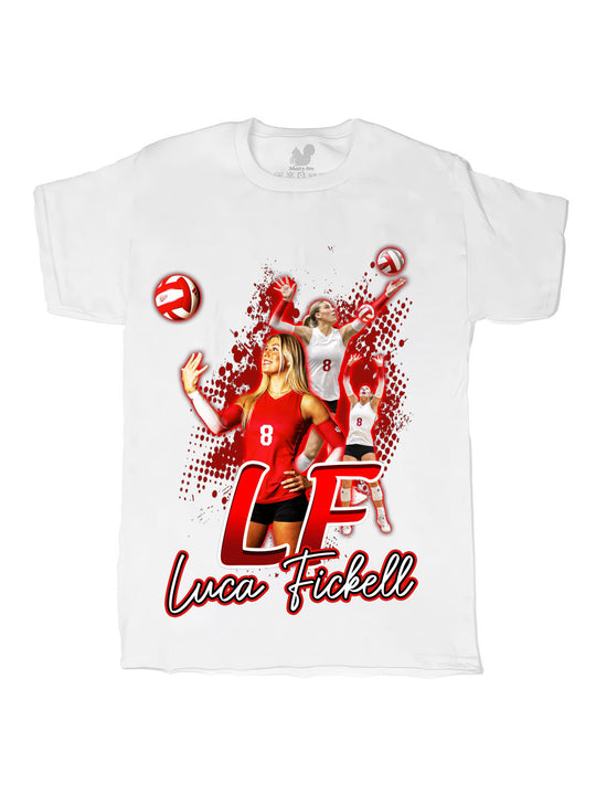 Luca Fickell Initials Oversize Print