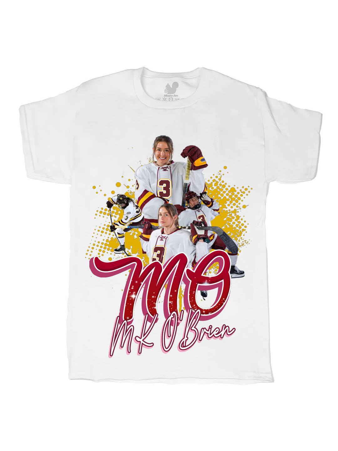 MK OBrien Initials Oversize Print