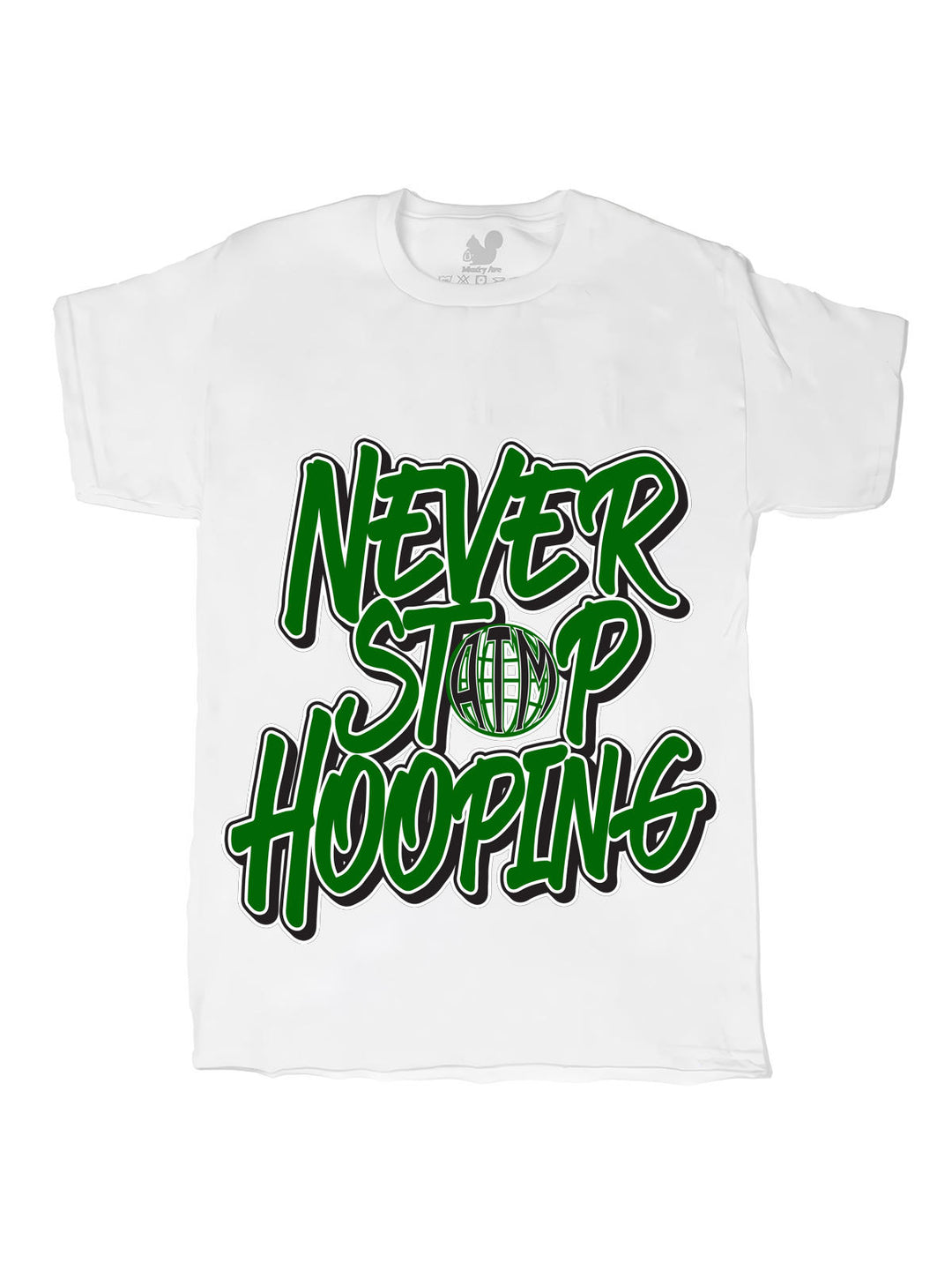 Never Stop Hooping Oversize Print