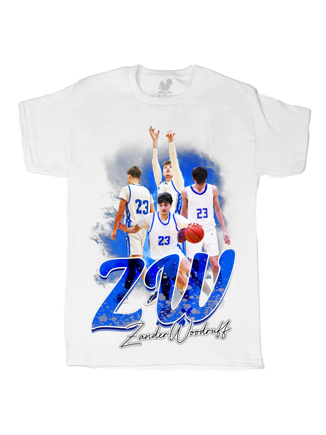 Zander Woodruff Initials Oversize Print