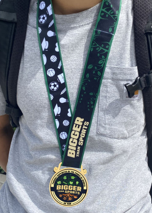 Bigger Than Sports T-Shirt , Medals & Trophies