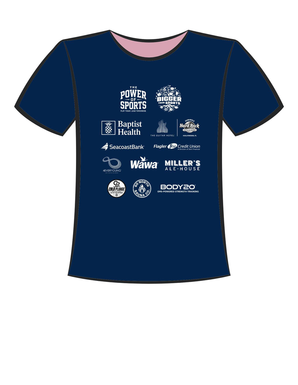 Bigger Than Sports The Power of Sports 5k 500pcs Shirt