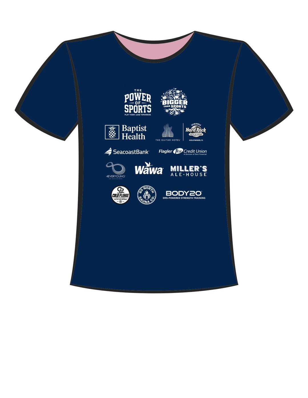 Bigger Than Sports The Power of Sports 5k 500pcs Shirt