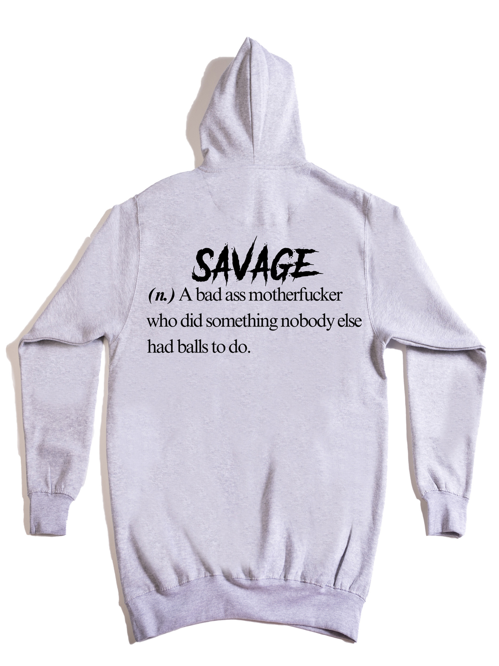 SC x Savage Black Hoodie