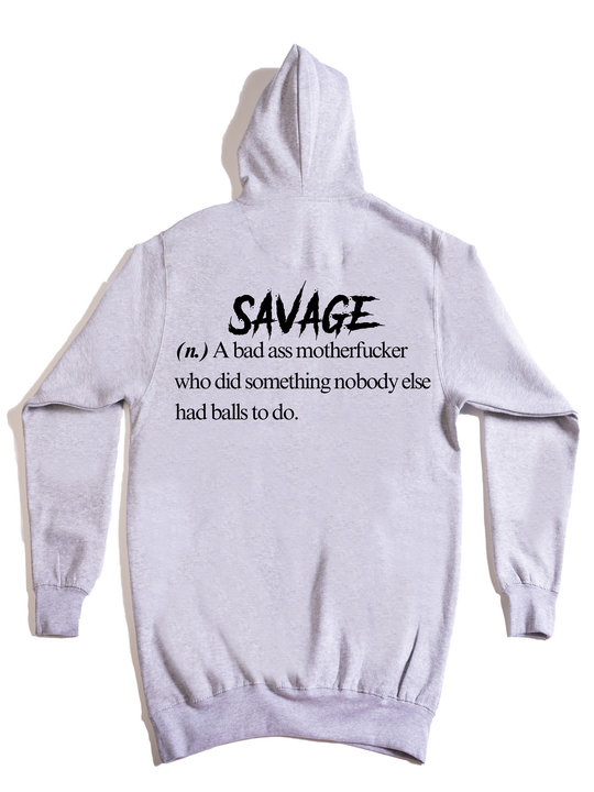 SC x Savage Black Hoodie