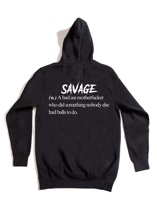 Savage Cunt x Savage White Hoodie