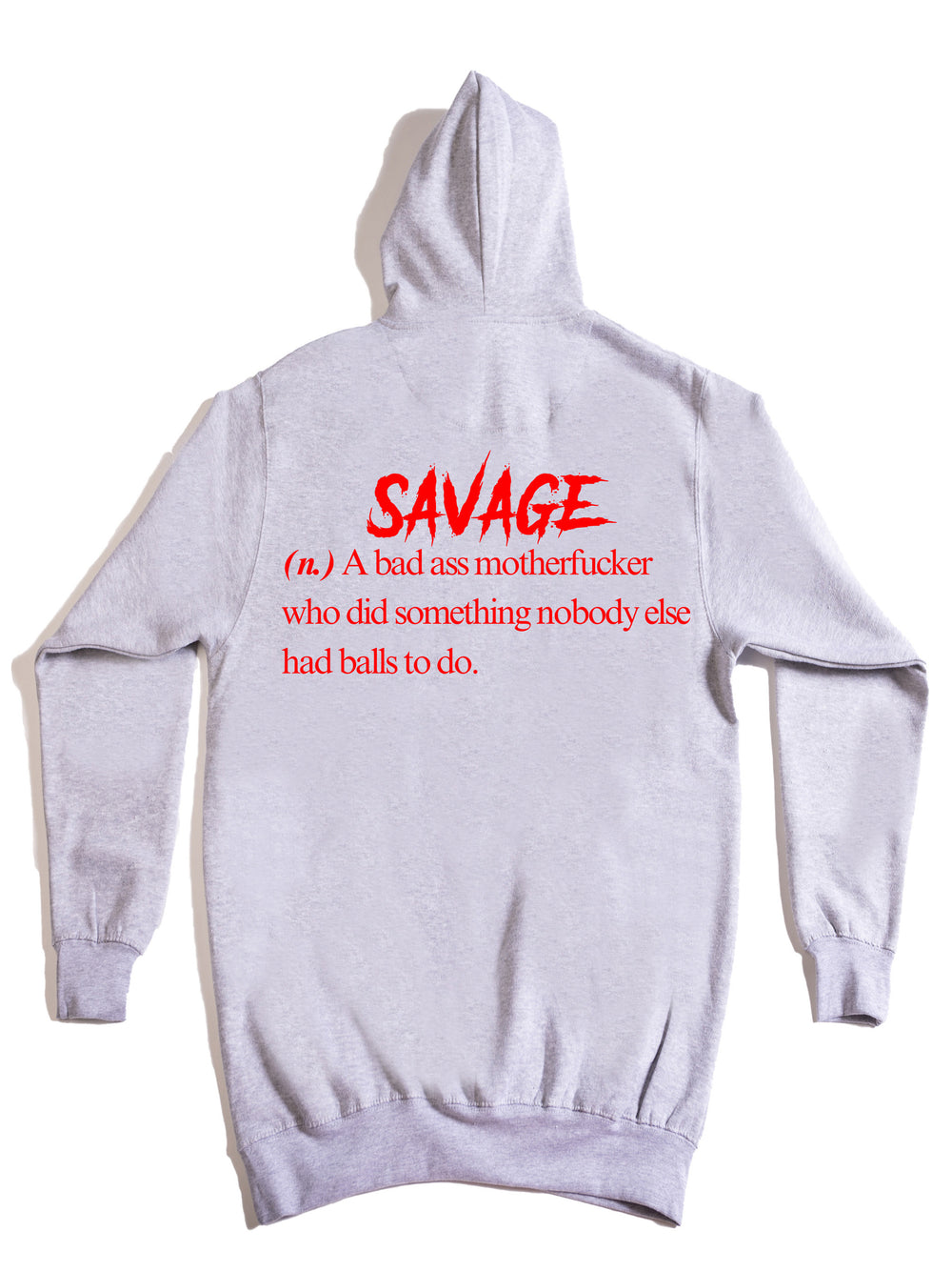 SC x Savage Red Hoodie