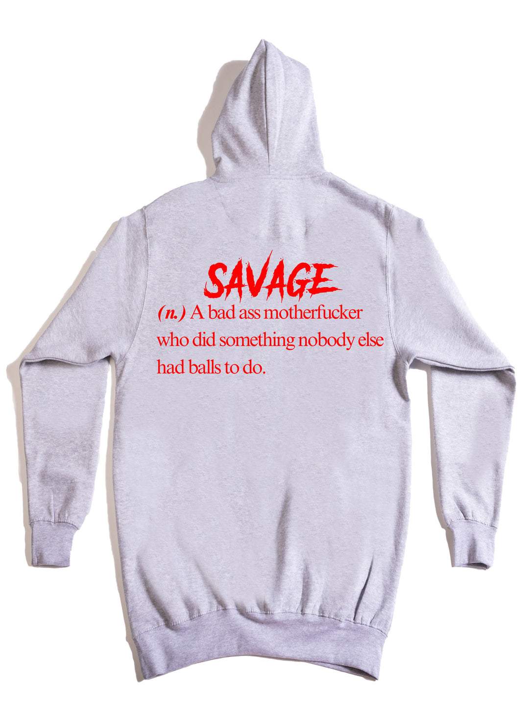 SC x Savage Red Hoodie