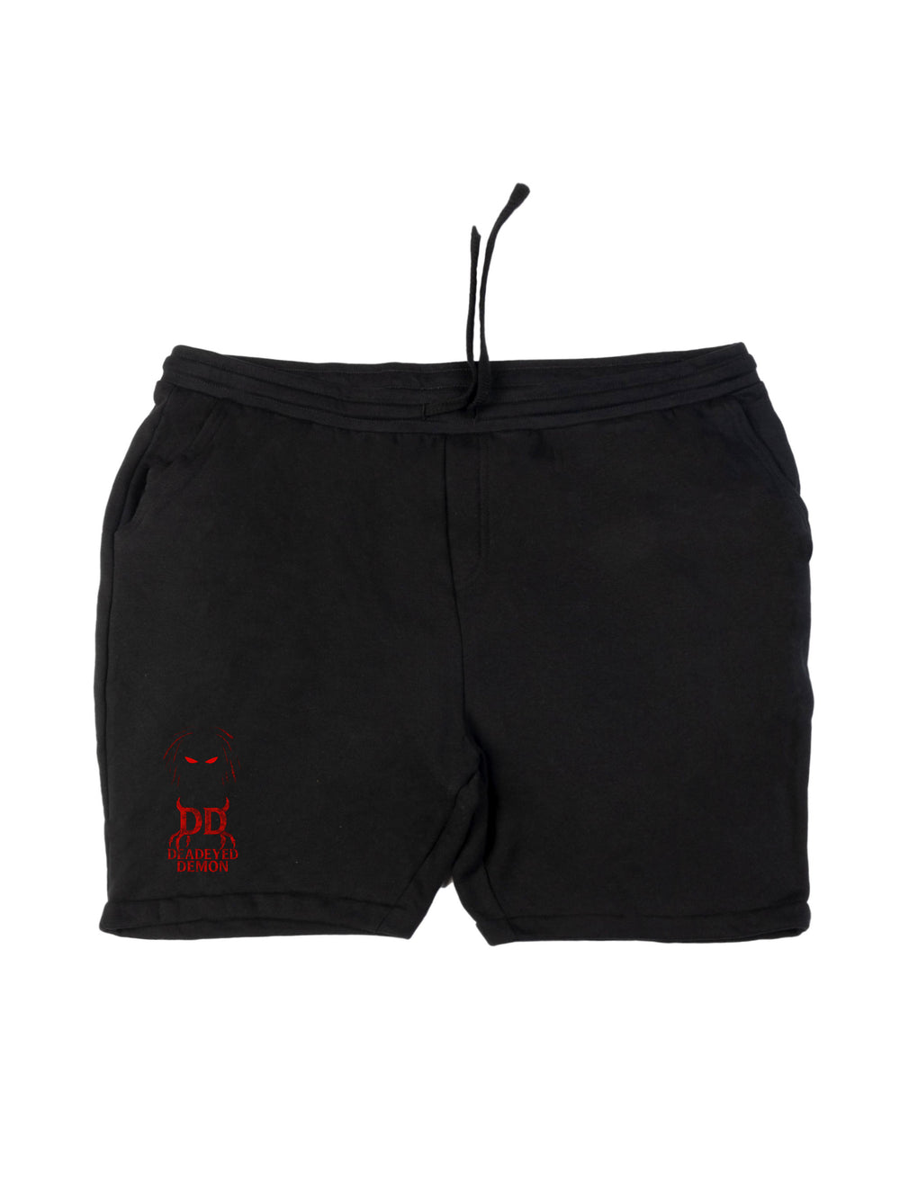 Dead Eyed Demon Silhouette Shorts
