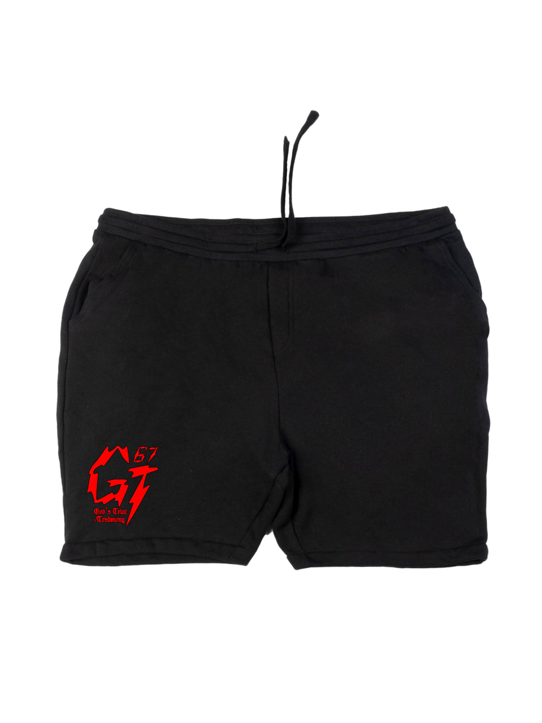 James Glover Tyson Logo Red Shorts