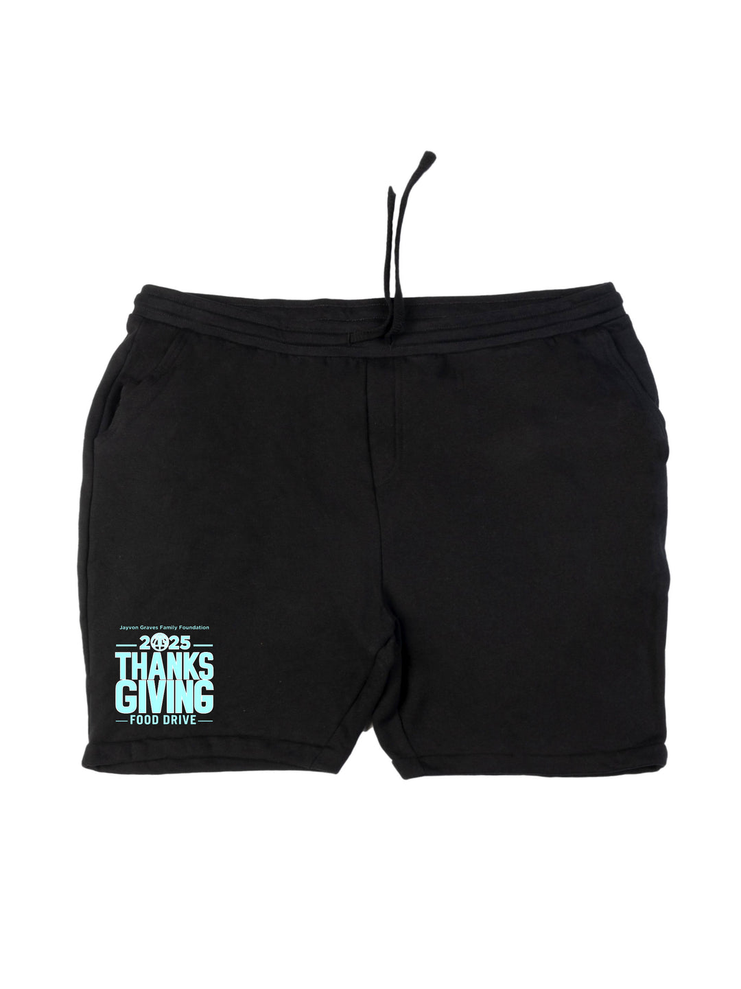 Jayvon Graves Foundation 2025 Thanks Giving Blue R Shorts
