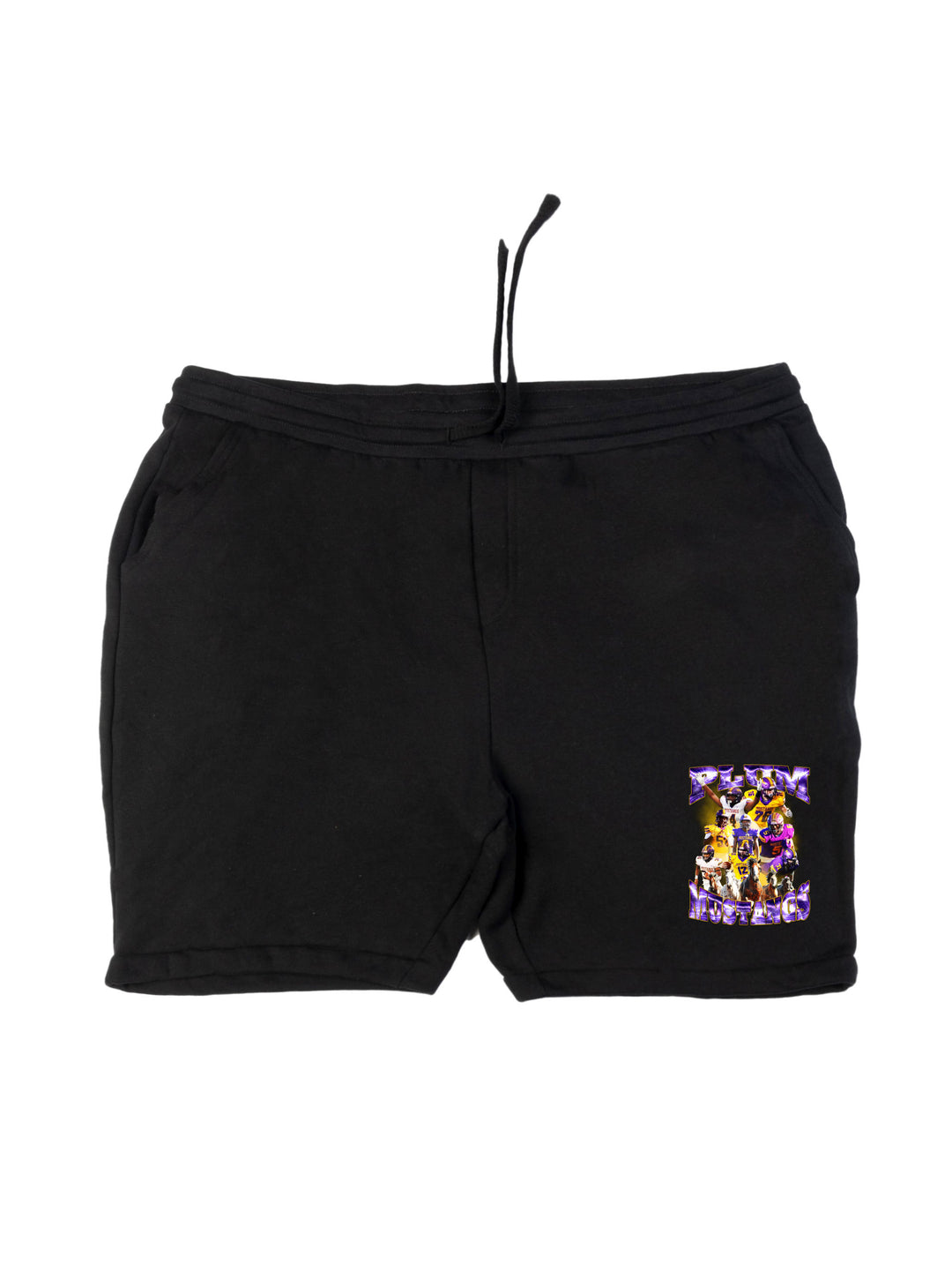 Plum Mustangs Shorts