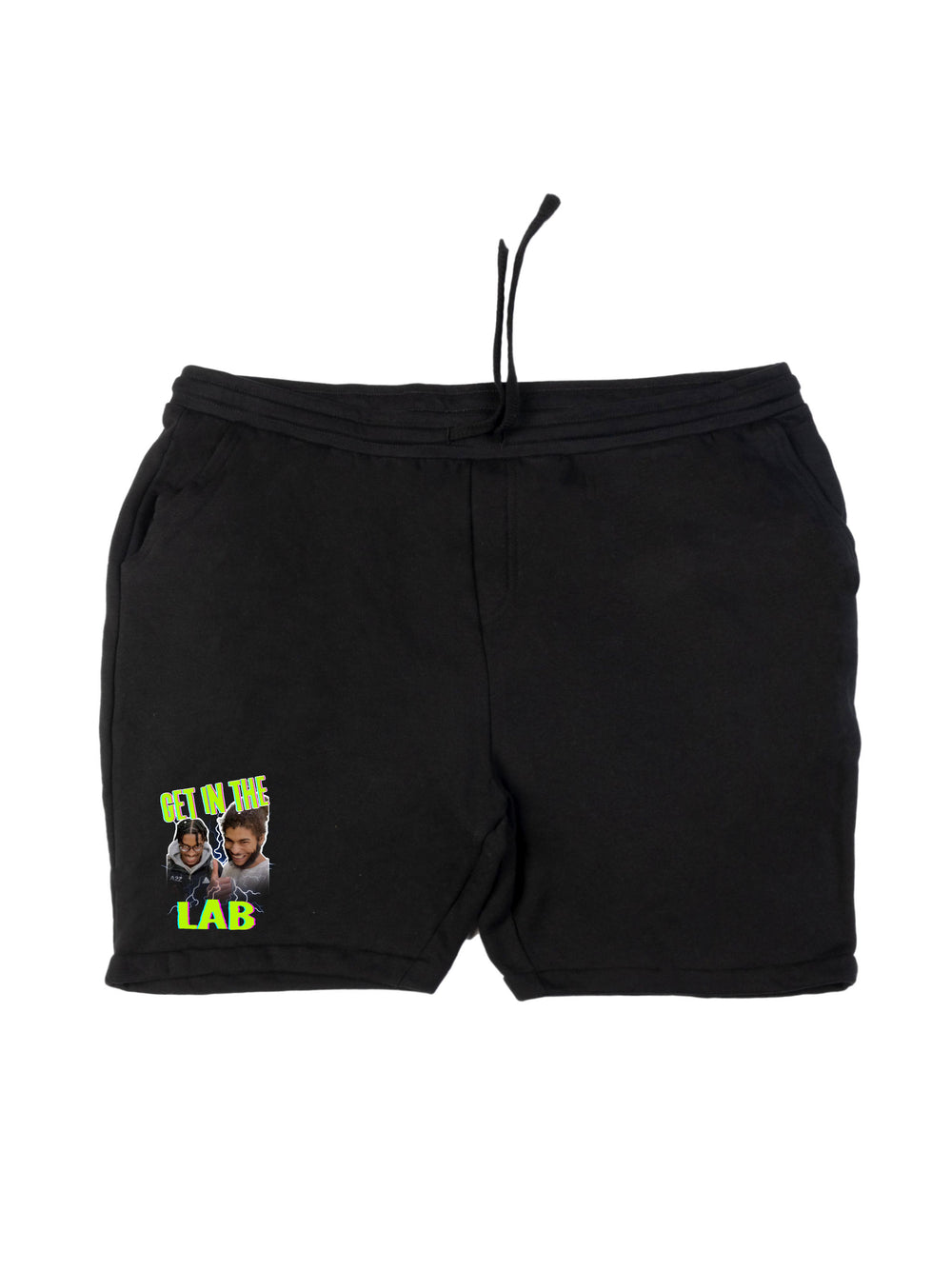Azyah Brown Collage Shorts