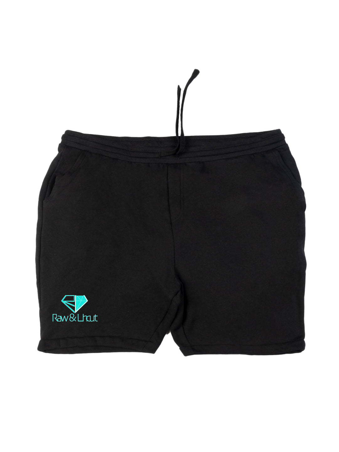 Raw and Uncut Teal Shorts