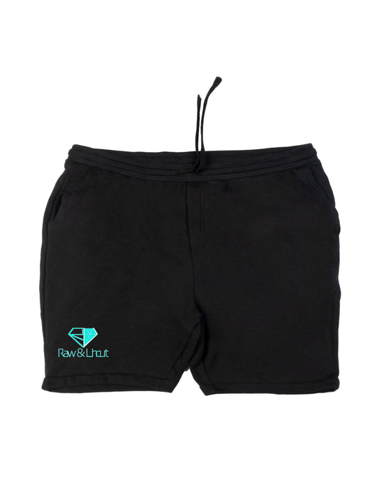 Raw and Uncut Teal Shorts