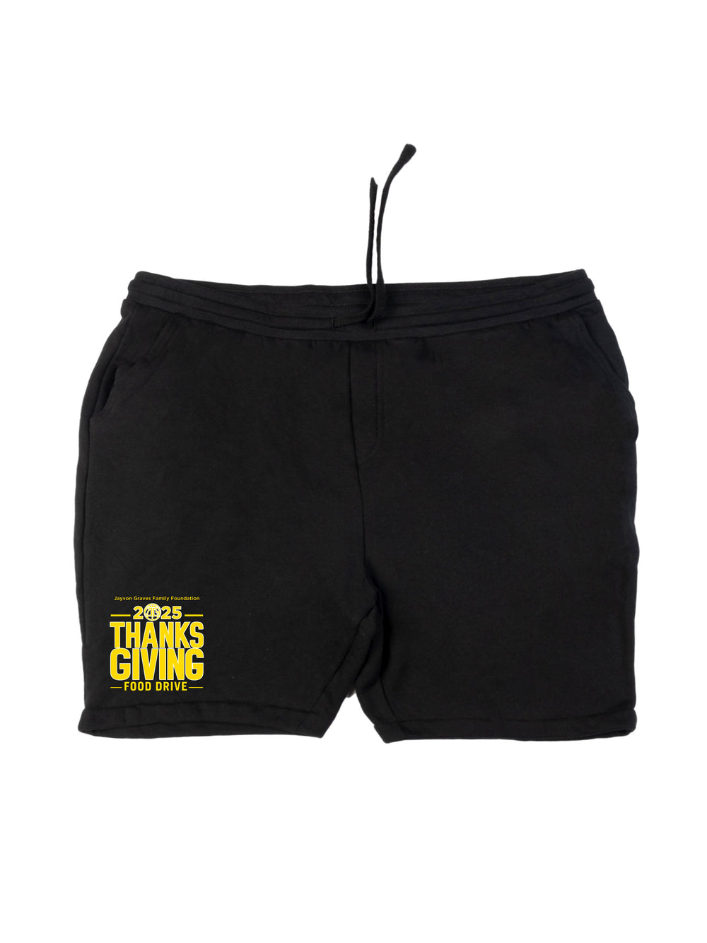 Jayvon Graves Foundation 2025 Thanks Giving Yellow R Shorts