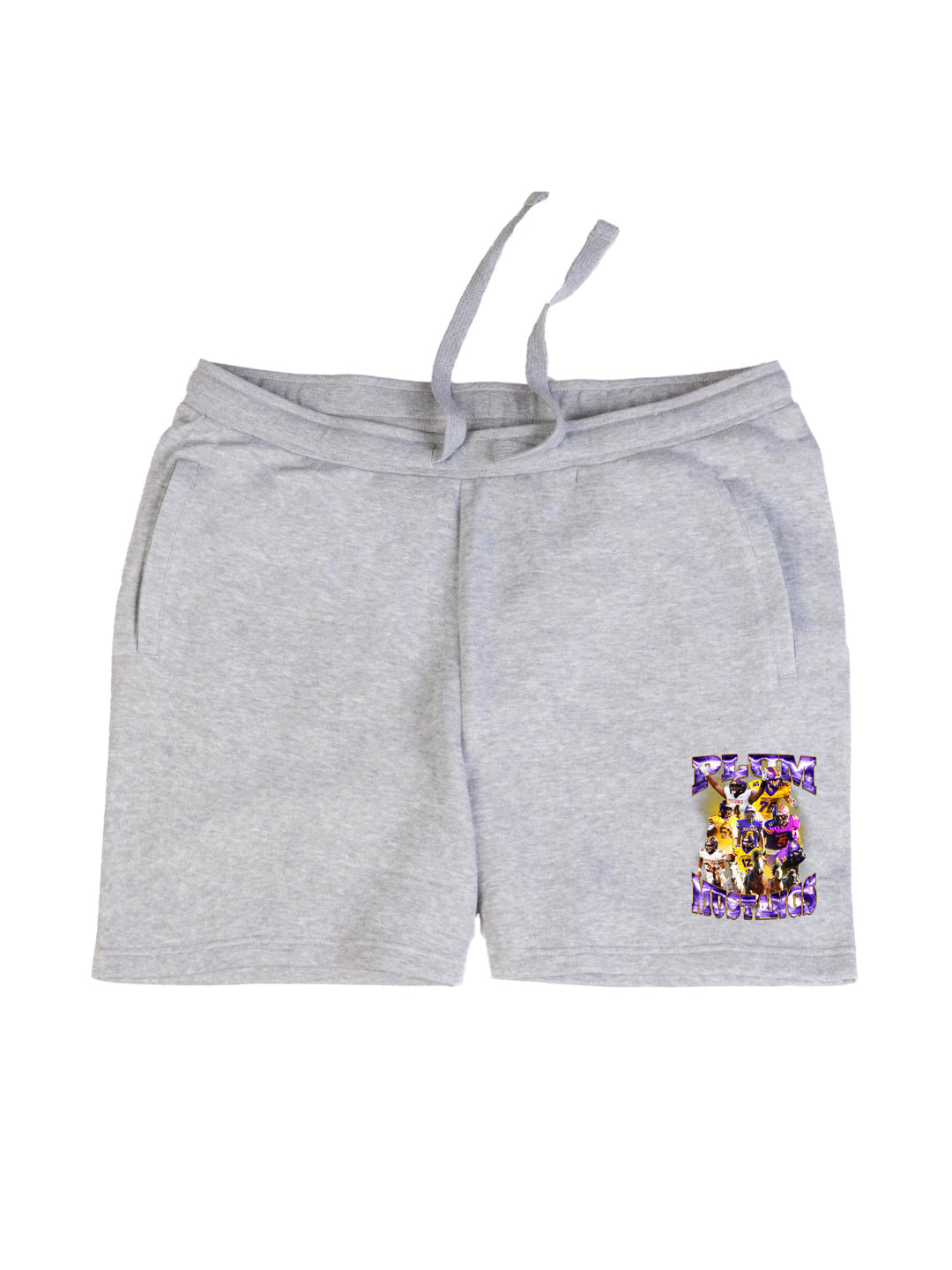Plum Mustangs Shorts