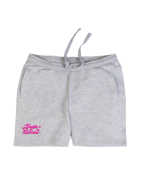 Faith Works Pink Shorts