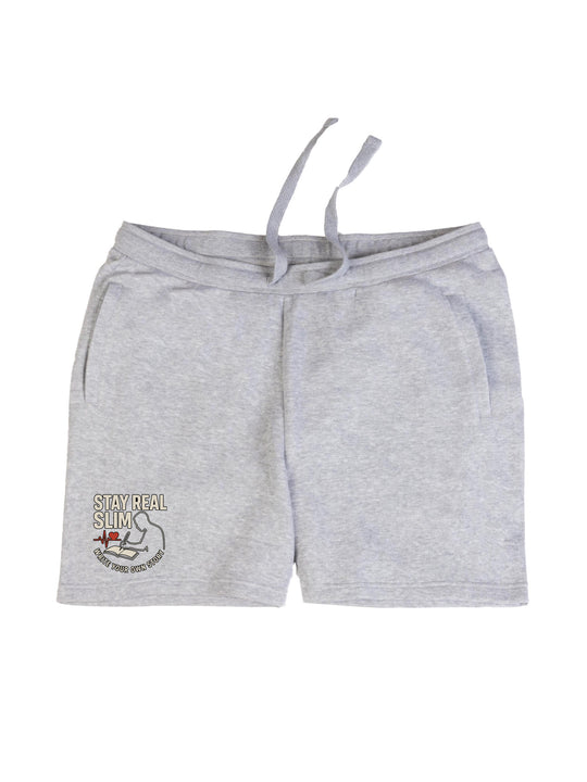 Stay Real Slim Logo Shorts