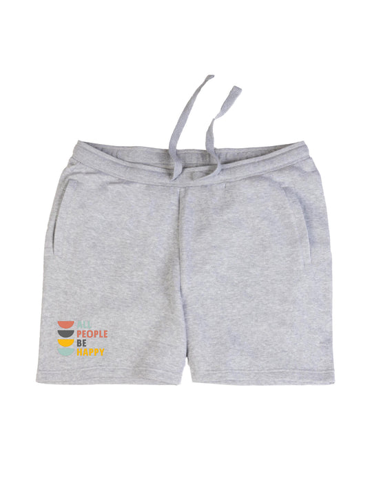 All People Be Happy Logo Shorts