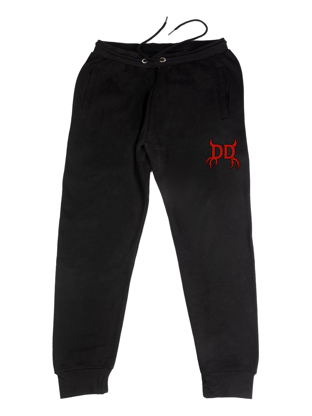 Dead Eyed Demon Red Initials Sweatpants