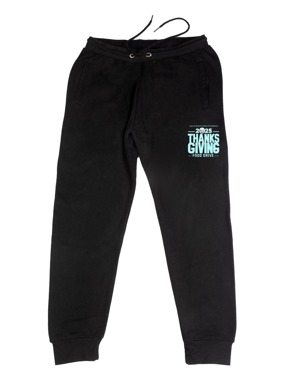 Jayvon Graves Foundation 2025 Thanks Giving Blue R Sweatpants