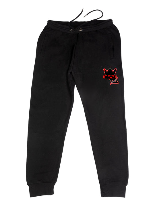 Connor Swider Logo Black Sweatpants