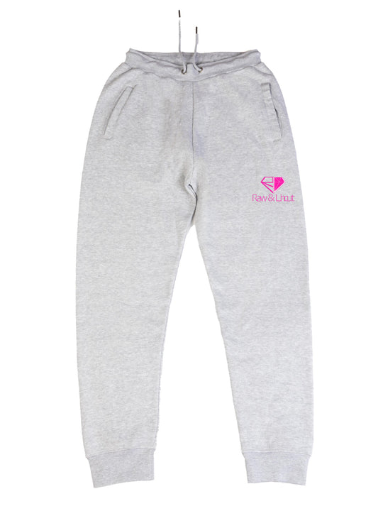 Raw and Uncut Pink Sweatpants