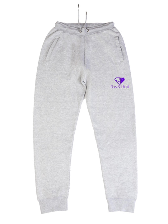 Raw and Uncut Purple Sweatpants