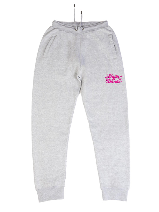 Faith Works Pink Sweatpants