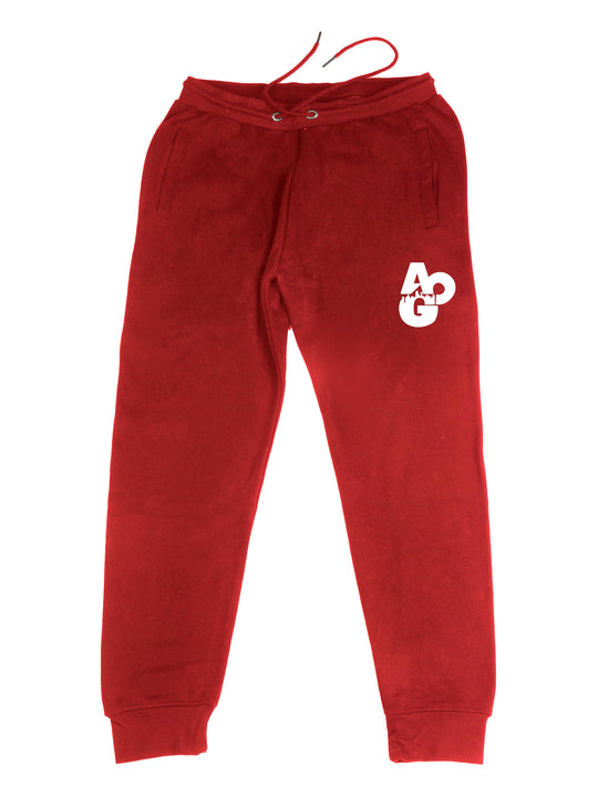 A3G White Logo Bulk Sweatpants