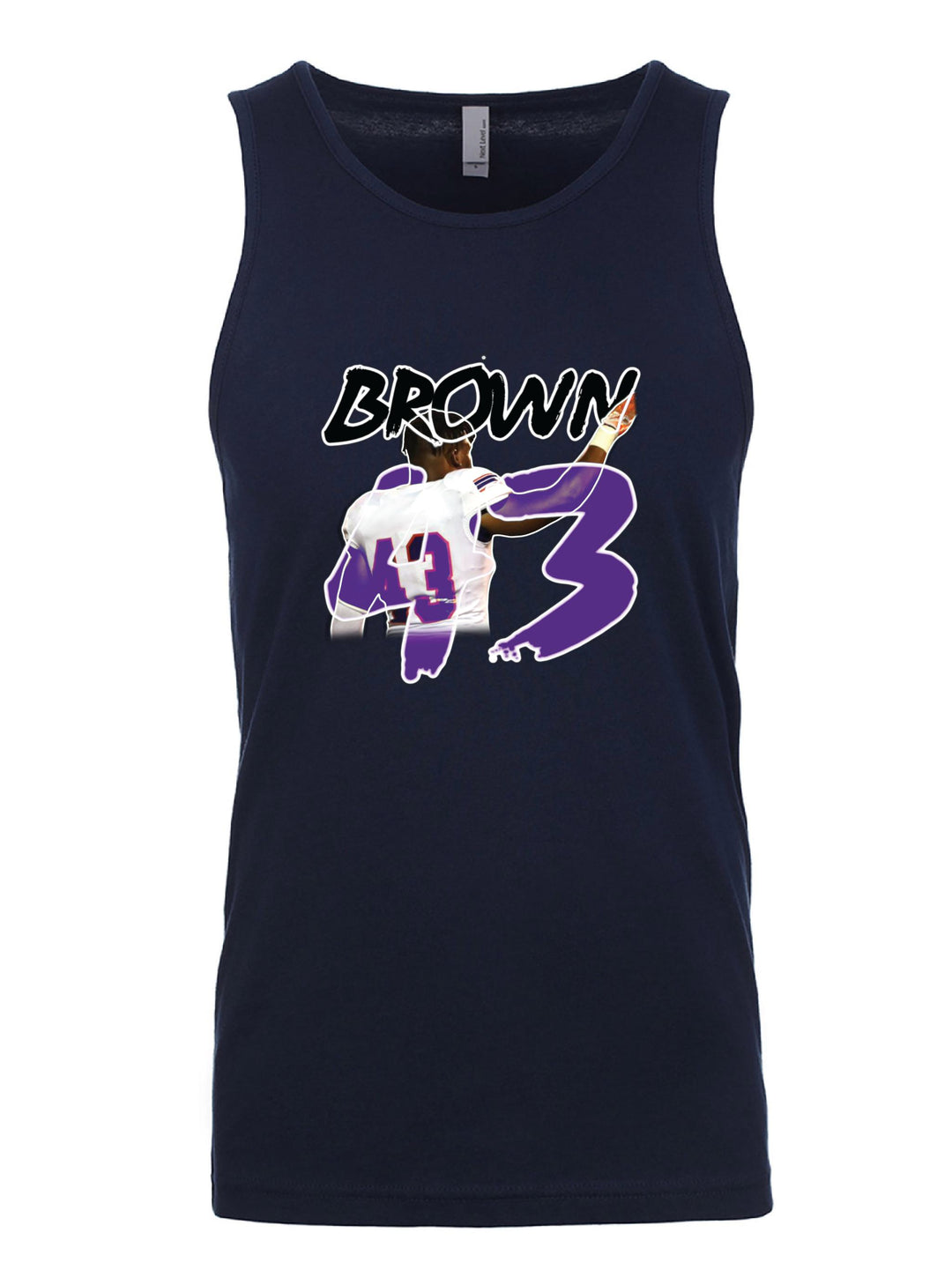 Kyren Brown Tank Top