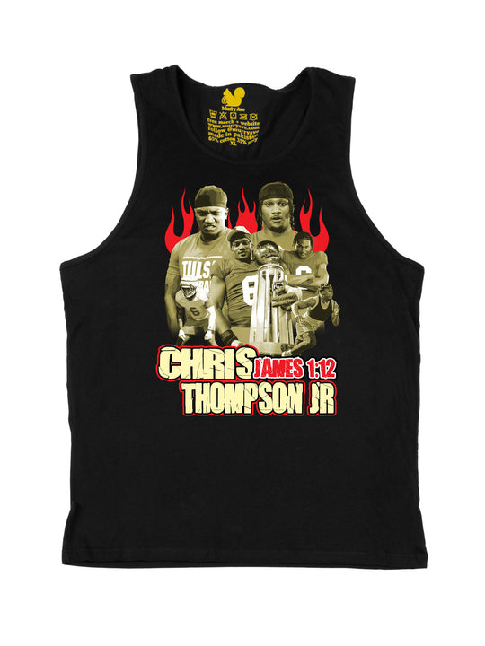 Chris Thompson Collage Tank Top