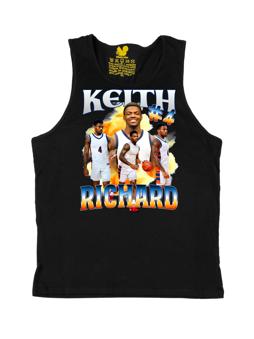 Keith Richard Collage Tank Top