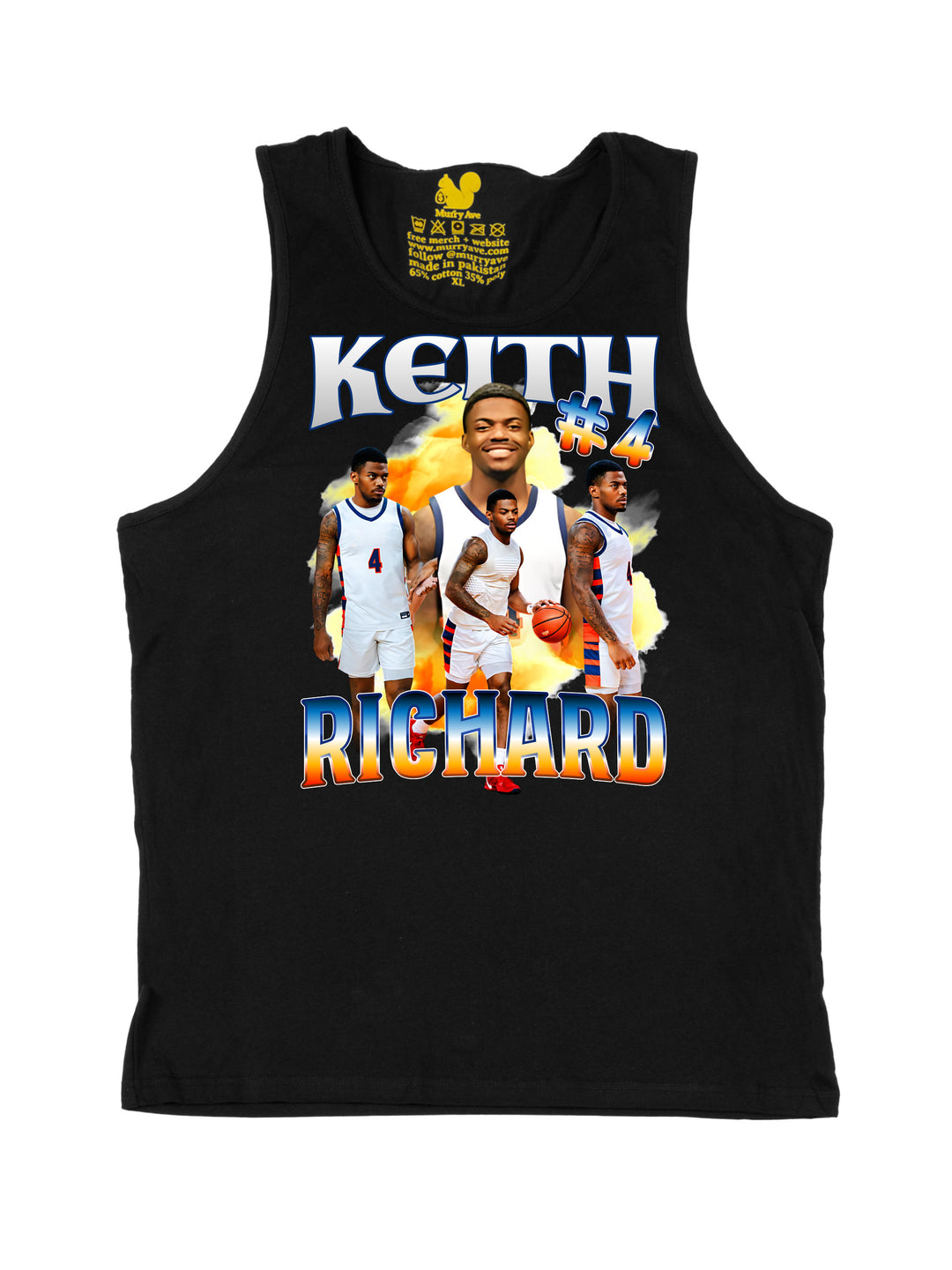 Keith Richard Collage Tank Top