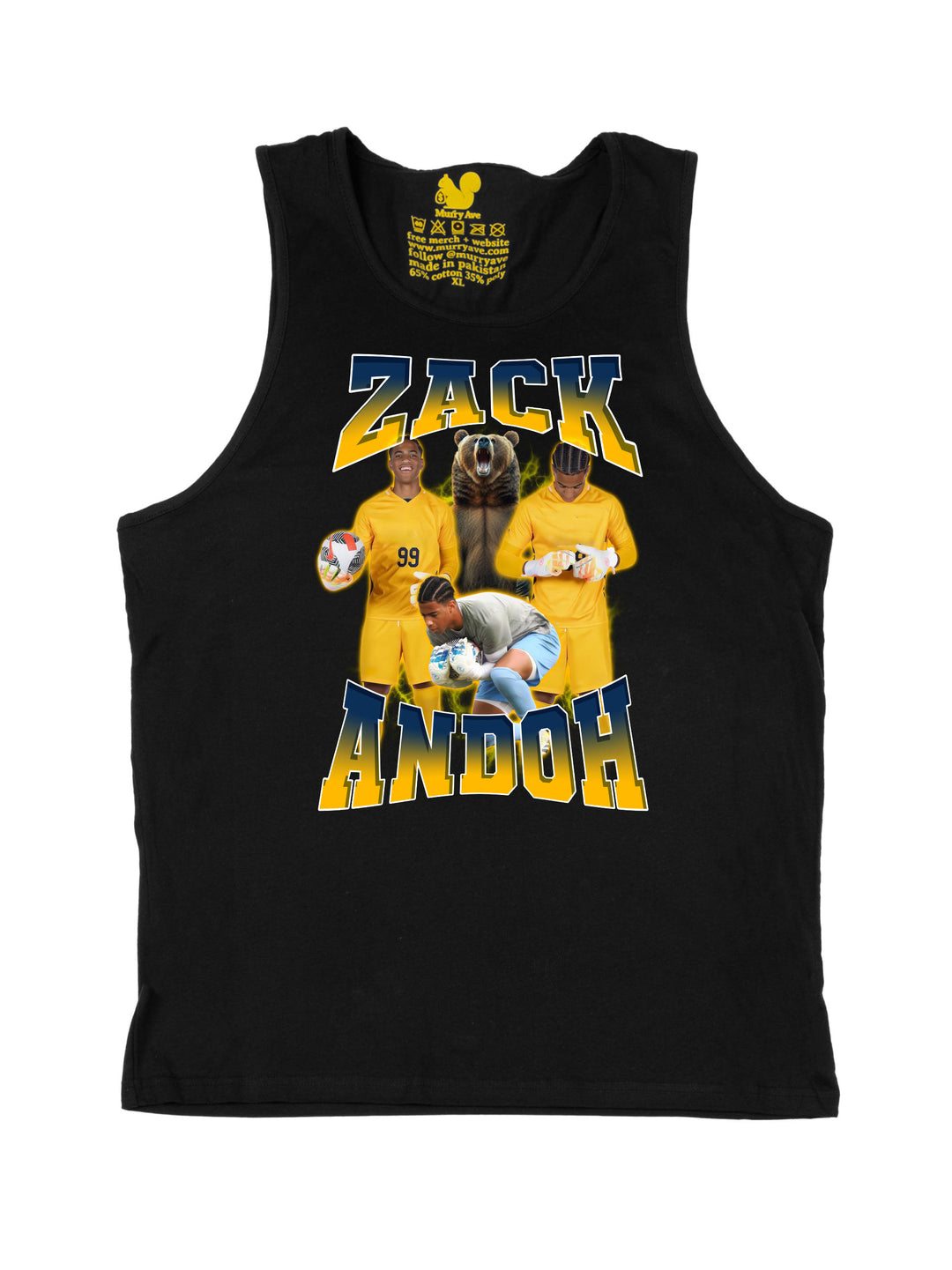 Zack Andoh Collage Tank Top
