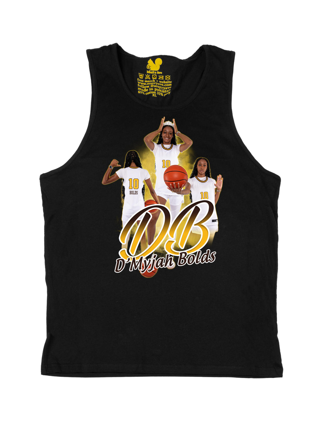 DMyjah Bolds Initials Tank Top