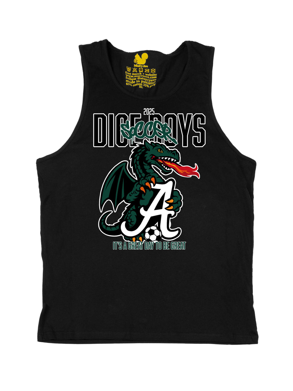 2025 Dice Soccer Tank Top