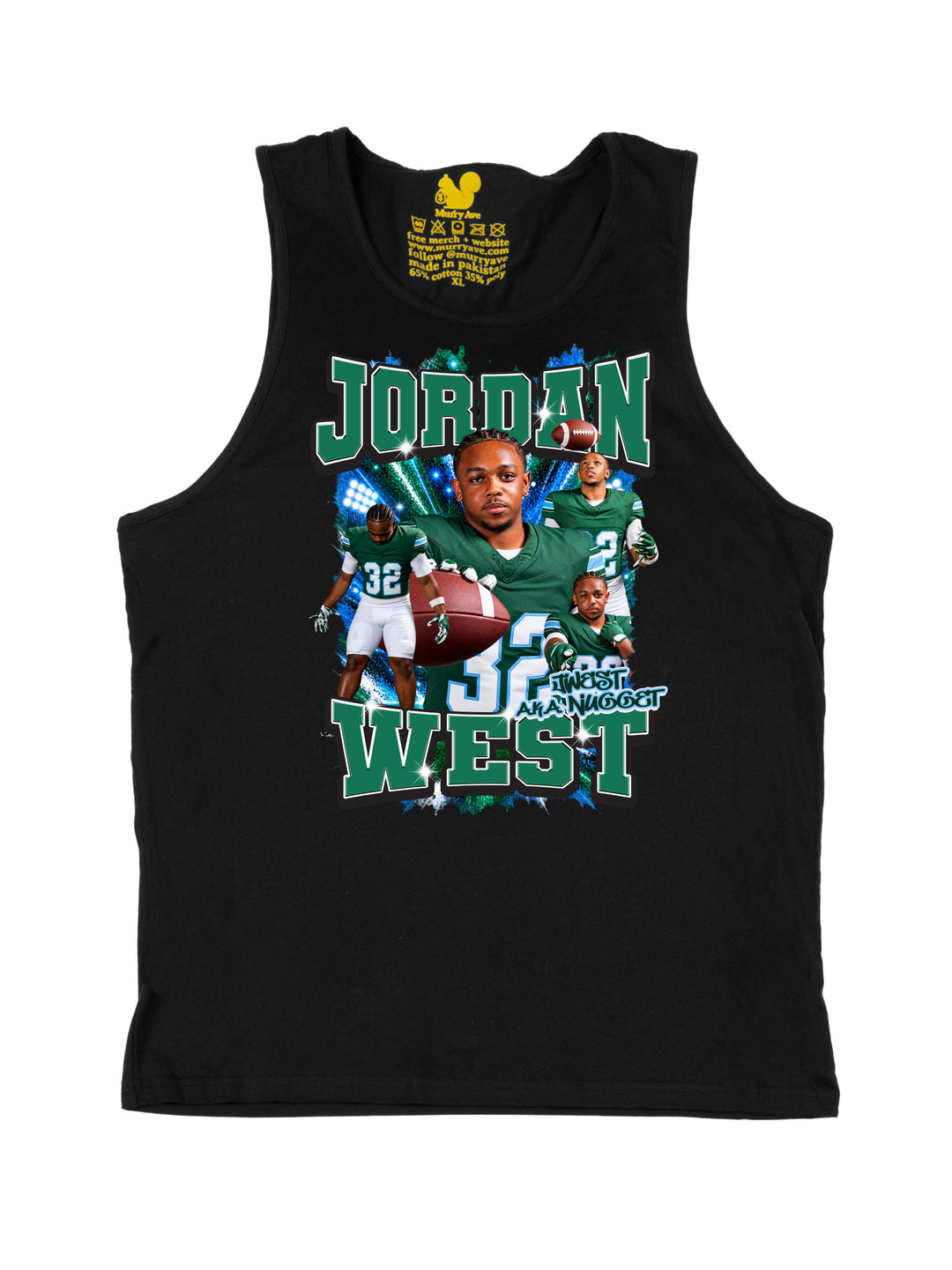 Jordan West Collage Tank Top