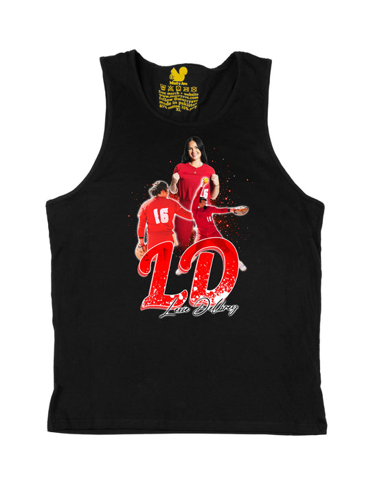 Lexie Delbrey Initials Tank Top