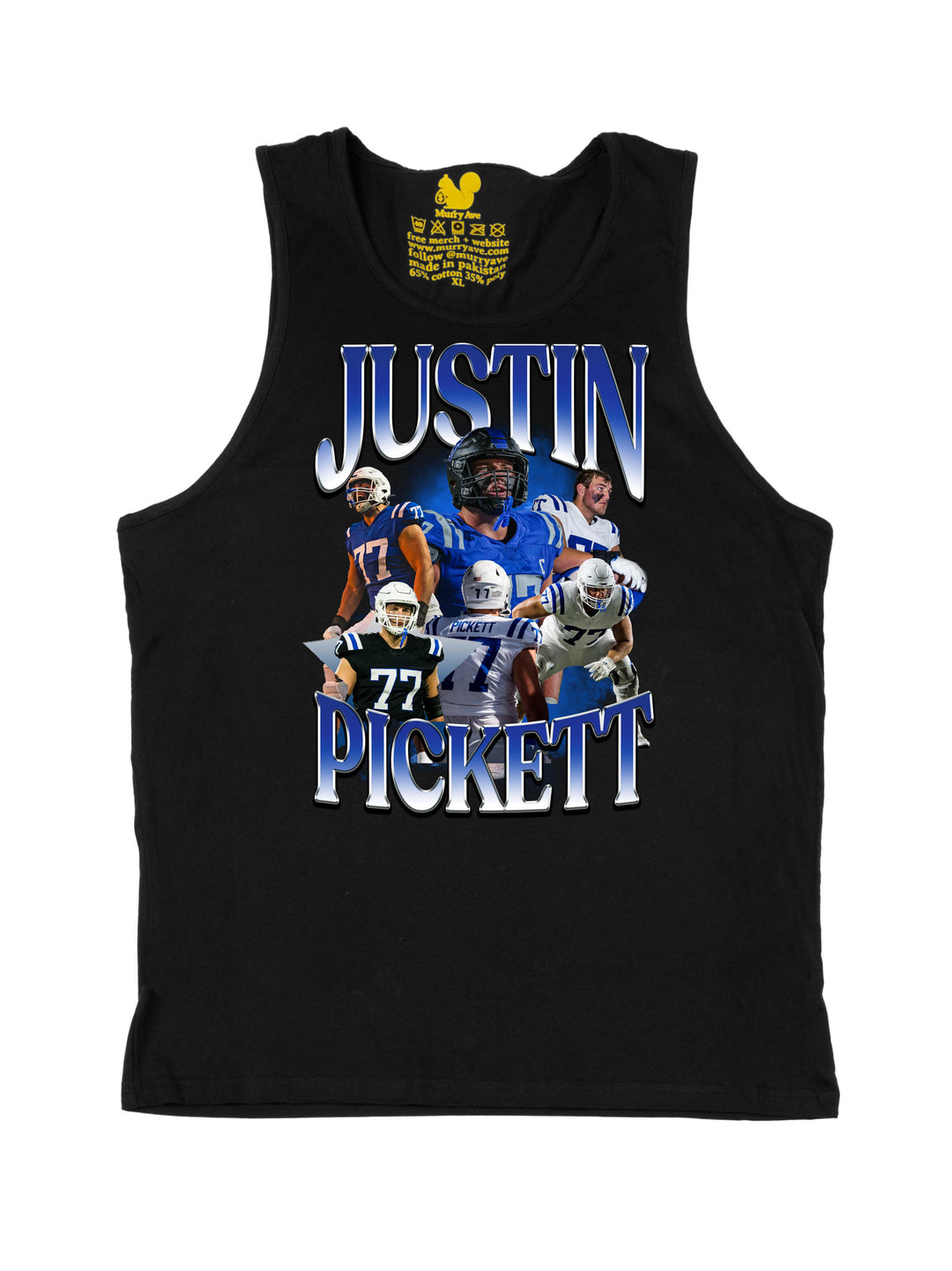 Justin Prickett Collage Tank Top
