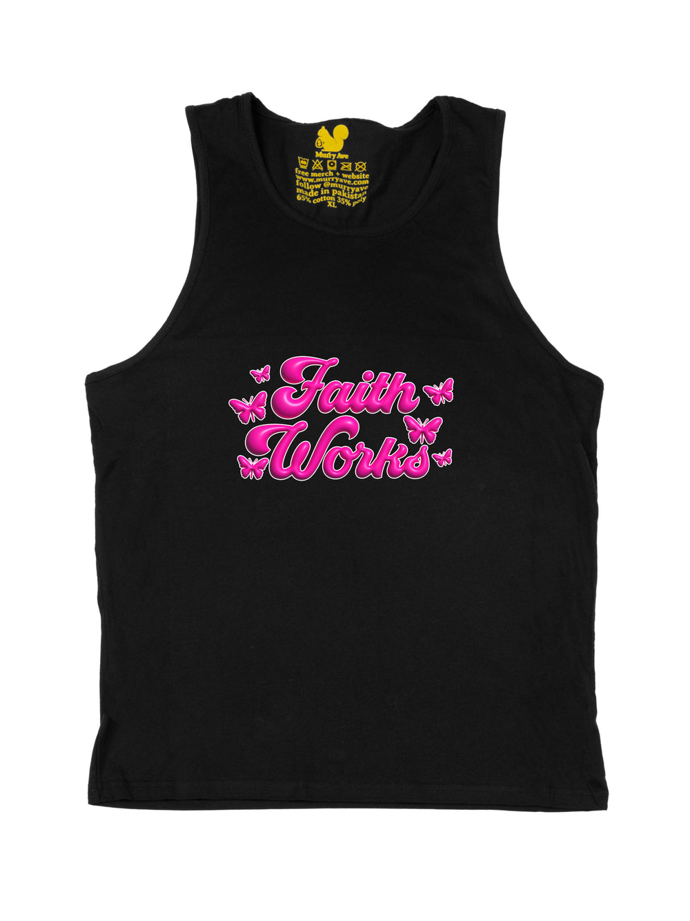 Faith Works Pink Tank Top