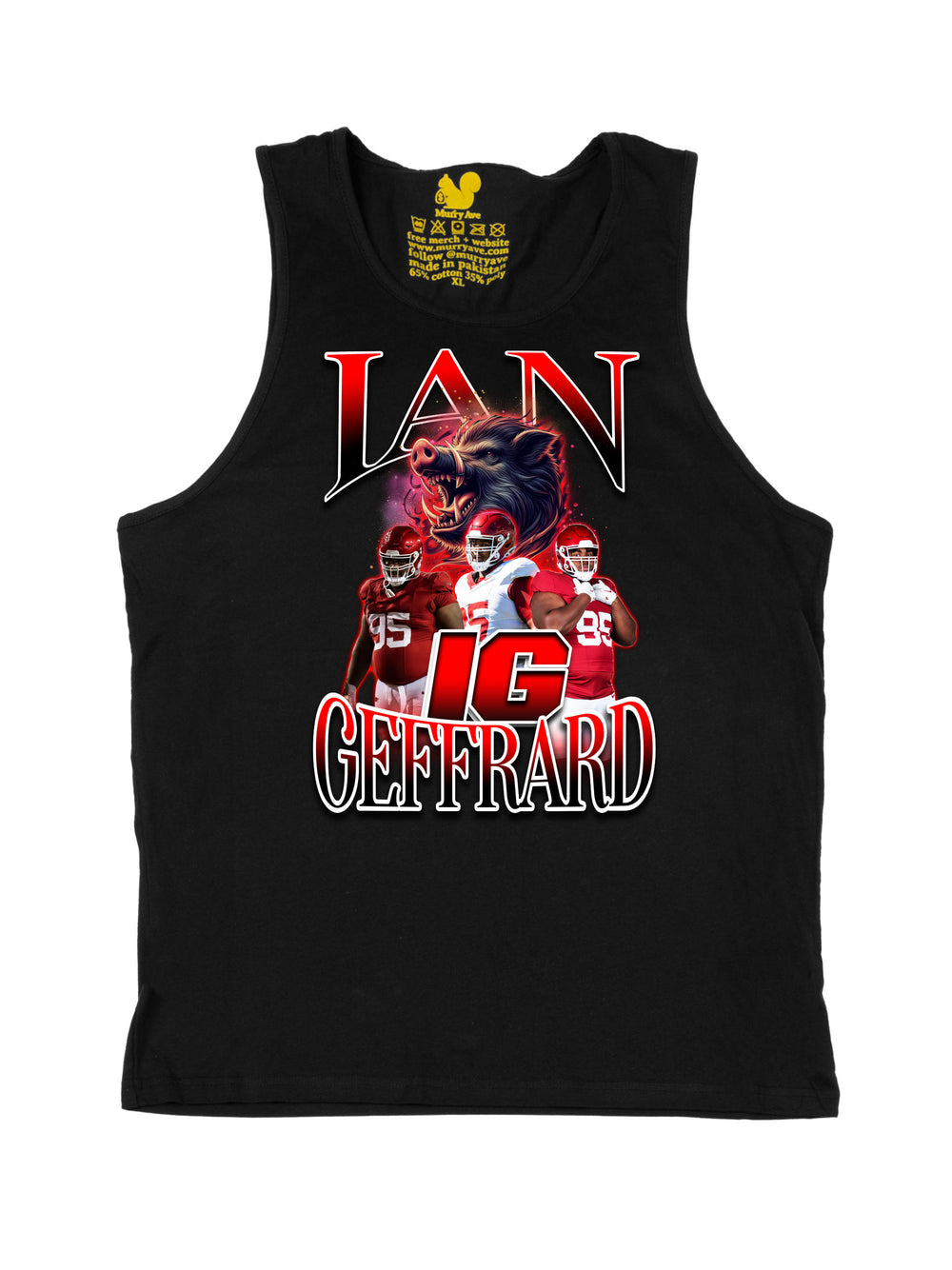 Ian Geffrard Collage Tank Top