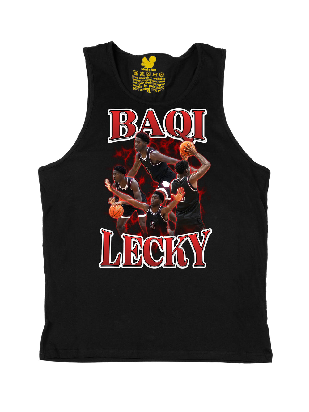 Baqi Lecky Collage Tank Top
