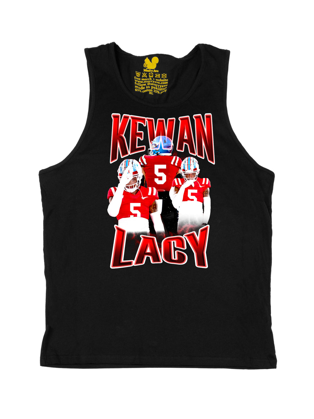 Kewan Lacy Collage Tank Top
