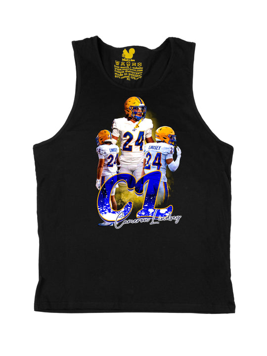 Cameron Lindsey Initials Tank Top