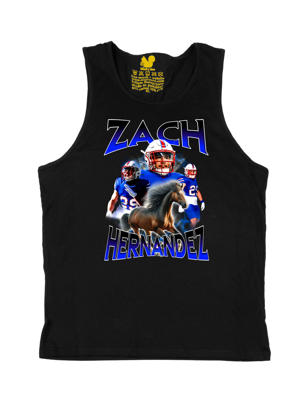 Zach Hernandez Collage Tank Top